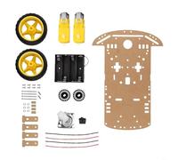 TONIXY 2WD Robot Car Chassis Kit With Speed Encoder And Battery,For Arduino Projects, STEM Education, Line-Following And Obstacle Avoidance