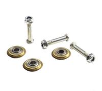 TONIXY 3 Pack 22Mm Tile Cutting Wheels With Screws, Ball Bearing Rotary Cutter Wheel For Porcelain And Ceramic, Manual Cutting Machine Replacement Parts, Silver Metal