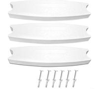 TONIXY 3-Pack Swimming Pool Ladder Steps Replacement Anti-Slip Polka Dot For SURFACE Treads For Above-Ground & In-Ground Ladders Compatible With 1.9 Inch Diameter Rails