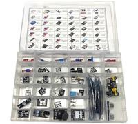 TONIXY 37 In 1 Sensor Kit For Arduino With 5V Power Supply, Electronics Components Set For DIY Robotics STEM Education Projects In Plastic Box