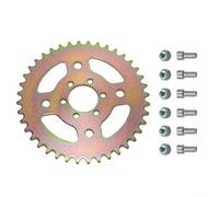 TONIXY 40T Rear 420 Sprocket 6 Hole Steel for MINI Bike Part Compatible With For Coleman CT100U For Mega For Moto MMB80 MBX10