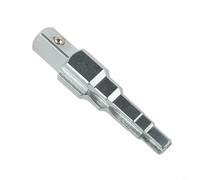 TONIXY 5-Stage Stepped Radiator Spanner, 1/2" Square Socket Wrench Tool With Sizes 10-21mm, Silver Carbon Steel Valve Key For Radiator & Plumbing Valves (1Pc)