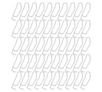 TONIXY 50 Pcs Plant Trellis Connecting Buckles, Metal Garden Cage Connectors For Custom Structures, Black Clips For Rooftop Veg Balcony Greenhouse, 11/16/20Mm(11mm)