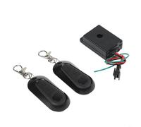 TONIXY Anti-Theft Alarm for Dualtron Thunder Victor Ultra for KAABO for MANTIS for WOLF, 36V-72V Electric Scooter Immobilizer with Remote Control, Black ABS Security Device