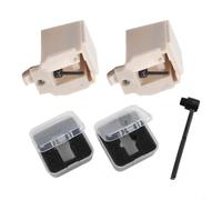 TONIXY ATN3600L Replacement Turntable Stylus Needle With Cleaning Brush, For Audio-Technica AT-LP60X Series And AT3600/AT3650 Cartridges(2PCS)