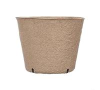 TONIXY Biodegradable Paper Pulp Plant Starter Pots with Drainage Holes for Growing Herbs, Flowers and Vegetables, 8cm and 10cm Sizes Gardening Kit(A)