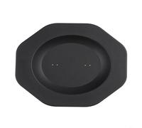 TONIXY Charging Dock For Ember Temperature Control Smart Mug, Compact 10 X 10 X 1.5 Cm ABS Charger Base In Sleek Black For Kitchen Or Office Use