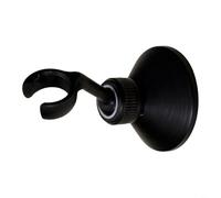 TONIXY Copper Shower Head Bracket with 360-Degree Adjustable Holder, Rust Resistant Hand Spray Mount for Bathroom Wall Fixing, Compatible with Round and Square Nozzles(black)
