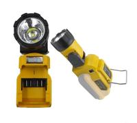 TONIXY Cordless LED Work Light For 12V Battery Rotary Flashlight With 280LM USB Output For DCB120 DCB127 DCB121 DCB122 Batteries