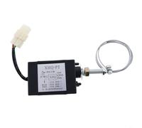 TONIXY Diesel Engine Stop Solenoid DC 12V Stop Solenoid Valve Heavy Duty Electric Throttle Adjuster With 90-110N Pulling Force, -40 To 150°C((Normal closed 24V)