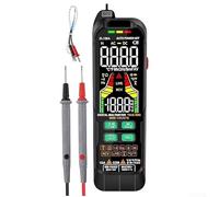 TONIXY Digital Multimeter 9999 Count, AC DC Voltage and Current Tester with Temperature, Frequency and Resistance Measurement, Black(ZL128A)