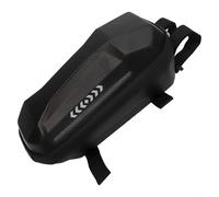 TONIXY Electric Scooter Storage Bag, 3L Hard Shell Front Bags Waterproof EVA Handlebar Storage Case For Foldable Scooters And Bikes, Black