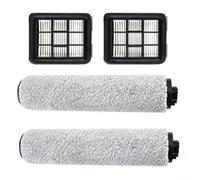 TONIXY Filter Roller Brush Replacement Kit For Bissell ，For CrossWave HF3 Cordless Wet And Dry Vacuum Cleaner 3649A Cleaning Accessories