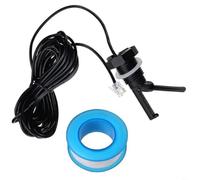TONIXY Flow Switch for Hayward Salt Chlorinator with 5M Cable, G1/2 Thread Sensor for Swimming Pool Spa Equipment, PP Material Water Level Control Part