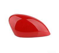 TONIXY For Ford Fiesta MK7 2009-2015, Red Right Side Door Wing Mirror Cover Cap, ABS Exterior Replacement