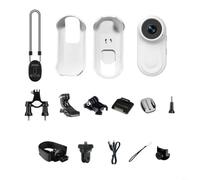TONIXY for MINI Thumb Action Camera Body Camera With 120° Wide Angle Lens IPS Display For Outdoor Activities Vlogging(White)