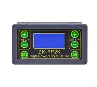 TONIXY For Pwm Motor Speed Controller Zk-Pp2K, Pulse Frequency Generator Dc 3.3V-30V, 1Hz-150Khz Adjustable Duty Cycle For Dc Motor Stepper Dimming Automation, Black