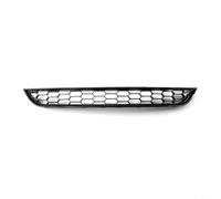 TONIXY Front Bumper Lower Mesh Grille for Ford Fiesta 2013-2017, for HONEYCOMB Style Replacement Part, ABS Material with Red Line, Direct Fit OE 1801358(Gloss Black)