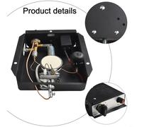 TONIXY Glass Tube Patio Heater Burner Module Replacement Kit With Thermocouple Anti-Tilt Switch Control Box Assembly Kit(B)