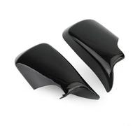 TONIXY Gloss Black ABS Side Door Mirror Cover Cap Pair for BMW E46 Sedan 1998-2005 E39 1998-2003 325i 330i 525i Replacement Exterior Styling