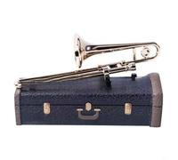 TONIXY Handcrafted Sad Trombone Music Box, Unique Plastic Decor Ornament For Birthdays Weddings Anniversaries, Portable European Style For Family Friends, 10X6cm(A)