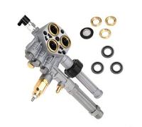 TONIXY High-Pressure Washer Pump Head Assembly for AR43361 SRMW2.3G28 SRMW2.4G28 Metal Replacement for Outdoor Residential and Commercial Cleaning Tasks 30x15x4cm