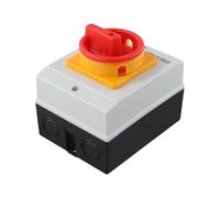TONIXY Isolator Switch Rotary Switch Disconnect Switch Circuit Breaker IP65 UKP On-off 4-Pin For Ventilation Equipment Electrical Isolation(32A)