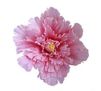 TONIXY Large Artificial Peony Flower Linen Plastic 30Cm Flower Head Big Fake Peony Bloom For Wedding Home Party Table Centerpiece Decor(rose red)