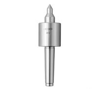 TONIXY Live Revolving Tailstock Center, Lathe Turning Tool with Triple Ball Bearings, For MT2/MT3/MT4 Taper CNC and High-Speed Lathes(MT2)