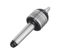 TONIXY Live Revolving Tailstock Center, Lathe Turning Tool with Triple Ball Bearings, For MT2/MT3/MT4 Taper CNC and High-Speed Lathes(MT3)