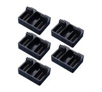 TONIXY Master Soldering With 5 Pack Anti Slip Electric Wire Welding Fixture Heat Resistant Plastic Dual Clamps For Electronics PCB Repair 60X70mm