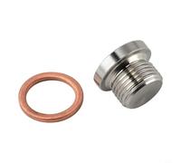 TONIXY Oxygen Sensor Bung, O2 Spacer Adapter, Exhaust Port Repair Kit, Extreme Heat Durability, Secure Long-Term Seals, M18x1.5 Spec, 304 Stainless Steel, Pre-Beveled Edge