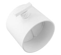 TONIXY Plastic Air Volume Control Valve Manual Round Duct Check Valve With 90 Degree Adjustable Handle High Air Tightness White Multiple Sizes For HVAC Ventilation Systems(160mm)