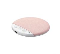 TONIXY Portable White Noise Machine, Rechargeable Sleep Soother With BT5.3, 2W Speaker And 3-Speed Timer, Compact 96Mm Travel Sound Machine For Baby Adult Office(pink)