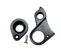 TONIXY Rear Derailleur Hanger Thru Axle,CNC Aluminium Alloy Replacement For Cube Stereo For Hybrid 120 140 160 Bikes Black