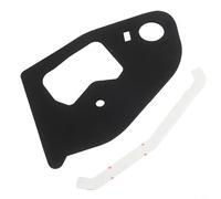 TONIXY Rear Tail Light Seal For Toyota For YARIS 2008-2013 Trunk Lamp Black Plastic Waterproof Gasket Fits OEM 81554-0D240 81564-0D240 Replacement Accessory(Left)