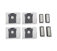 TONIXY Replacement Parts Kit,With Mop Cloth Dust Bag Side Brush Filter Main Brush Accessories For Conga For X50 Parts Accessories(A)