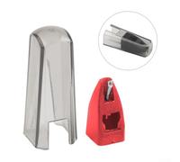 TONIXY Replacement Stylus For Ortofon 1St Generation Turntable Replacement Needle For Concorde, OM, For OM Super(red)