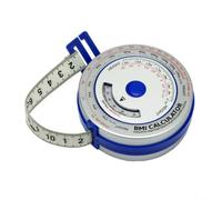 TONIXY Retractable BMI Body Measuring Tape,150Cm With Clear Markings And Reliable Locking System Can Measure Any Part Of The Body(blue)