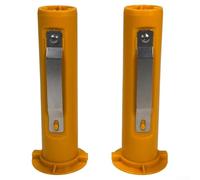 TONIXY Ribbon Core Adapter P1080383-231 for Zebra ZD620t ZD621t ZD420t ZD421t Thermal Transfer Printers, ABS Material, Yellow, 1 Pair