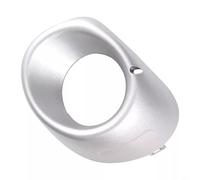TONIXY Silver Front Bumper Fog Light Cover for Mitsubishi for OUTLANDER 2013-2015, Plastic Trim Bezel Replacement Part, Driver or Passenger Side Exterior Accessory(Right)