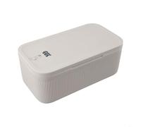 TONIXY Small Lockable Storage Box,Reusable Portable Design For Personal Private Items Medicines Snacks Cell Phone Smart For Office Home(Meters white)