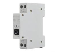 TONIXY Smart Circuit Breaker 1P+N DIN Rail WiFi Remote Control Real Time Monitoring APP Control 1-63A Adjustable For Home Appliance Management