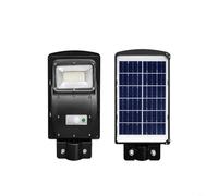 TONIXY Smart Solar LED Outdoor Lamp with Human Motion Sensor Waterproof Small Wall Light for Garden Camping Patio Black Energy Efficient Auto Brightness Control(36cm)
