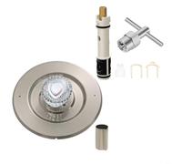 TONIXY T470 Shower Kit with 1225 Copper Valve Cartridge Replacement Parts for Bathroom Shower Trim Systems, Compatible with Various Plumbing Fixtures, Upgrade for Home Renovation(C)