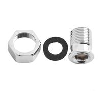 TONIXY Union Radiator Valve Tail 3/4" X 1/2" Stainless Steel - Secure Leak-Free Connection, Central Heating And Bathroom Shower Faucet Accessory