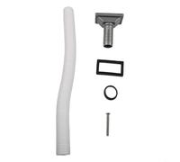 TONIXY Upward Rectangle Overflow Pipe Head, PP PVC Kitchen Sink Accessory for Washbasin Drain, Prevents Water Overflow, Compatible for Various Sink Drain Sets