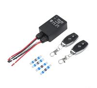 TONIXY Waterproof Wireless Remote Control Switch 30A AC110-240V IP65 Rated Radio Frequency Signal Up To 328 Ft For Outdoor Lighting, Pumps, Motors, Fans(B)