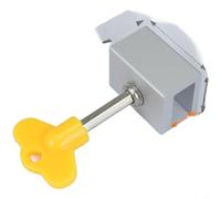 TONIXY Window Lock, Sliding Door Security, Child Safety Device, Enhances Home Protection, Quick Adjustable Clamping, For 10Mm To 16Mm Frames(Silver Short Clip 10)