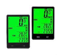 TONIXY Wired Wireless Computer 2.8 Inch Large Screen Ipx6 Rainproof Speedometer Odometer With Long Backlight For Night Cycling(Style C Wired)
